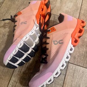 OC Women's Athletic Shoes - Coral and Lavender